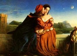 William Dyce Paolo e Francesca France oil painting art